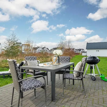 度假居 Kleine Perle Beachhouse-charme In Strandnah, Mit Kamin & Badewanne 奥尔本尼兹