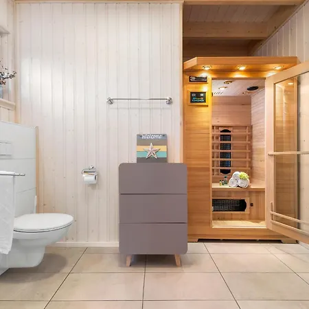 度假居 Kleine Perle Beachhouse-charme In Strandnah, Mit Kamin & Badewanne