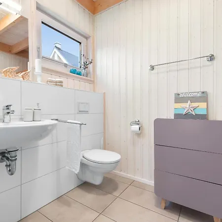 度假居 Kleine Perle Beachhouse-charme In Strandnah, Mit Kamin & Badewanne
